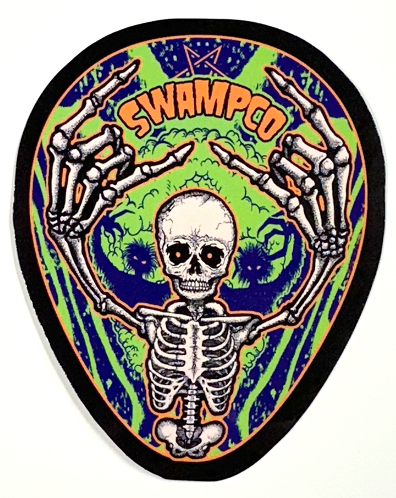 "SWAMP ROCKS" STICKER