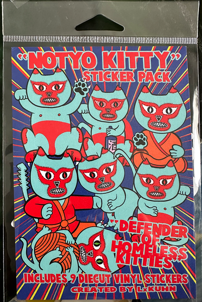 NOTYO KITTY STICKER PACK